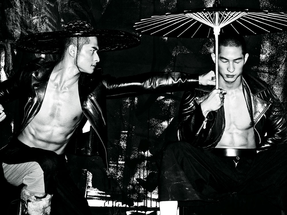 From a shoot for Men’s Uno China, July 2014 issue (Photo by Yin Chao)